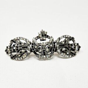 Marcasite Barrette Made in France